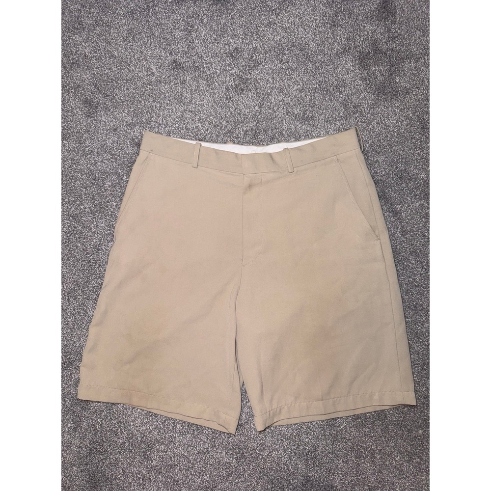 Walter Hagen Men's Khaki Chino Golf Athletic Performance Shorts W34